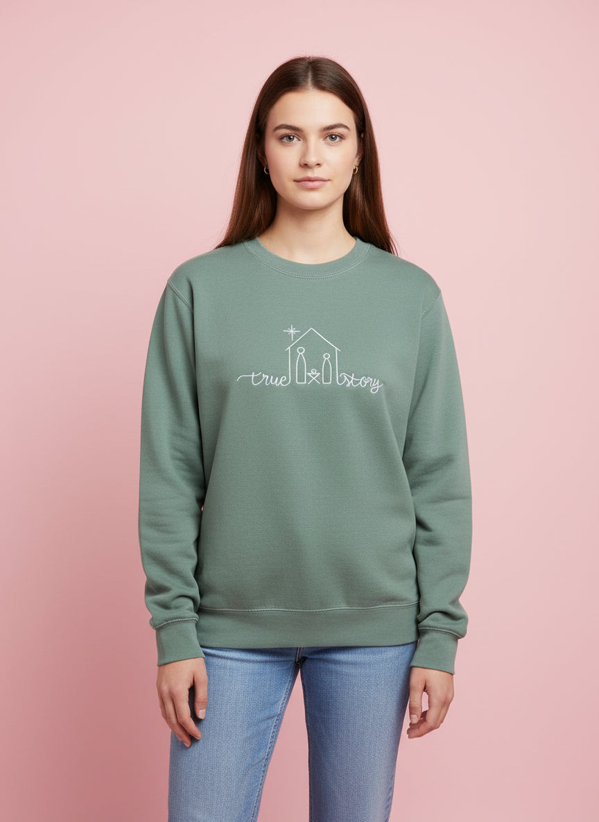 True Story Holiday Sweatshirt