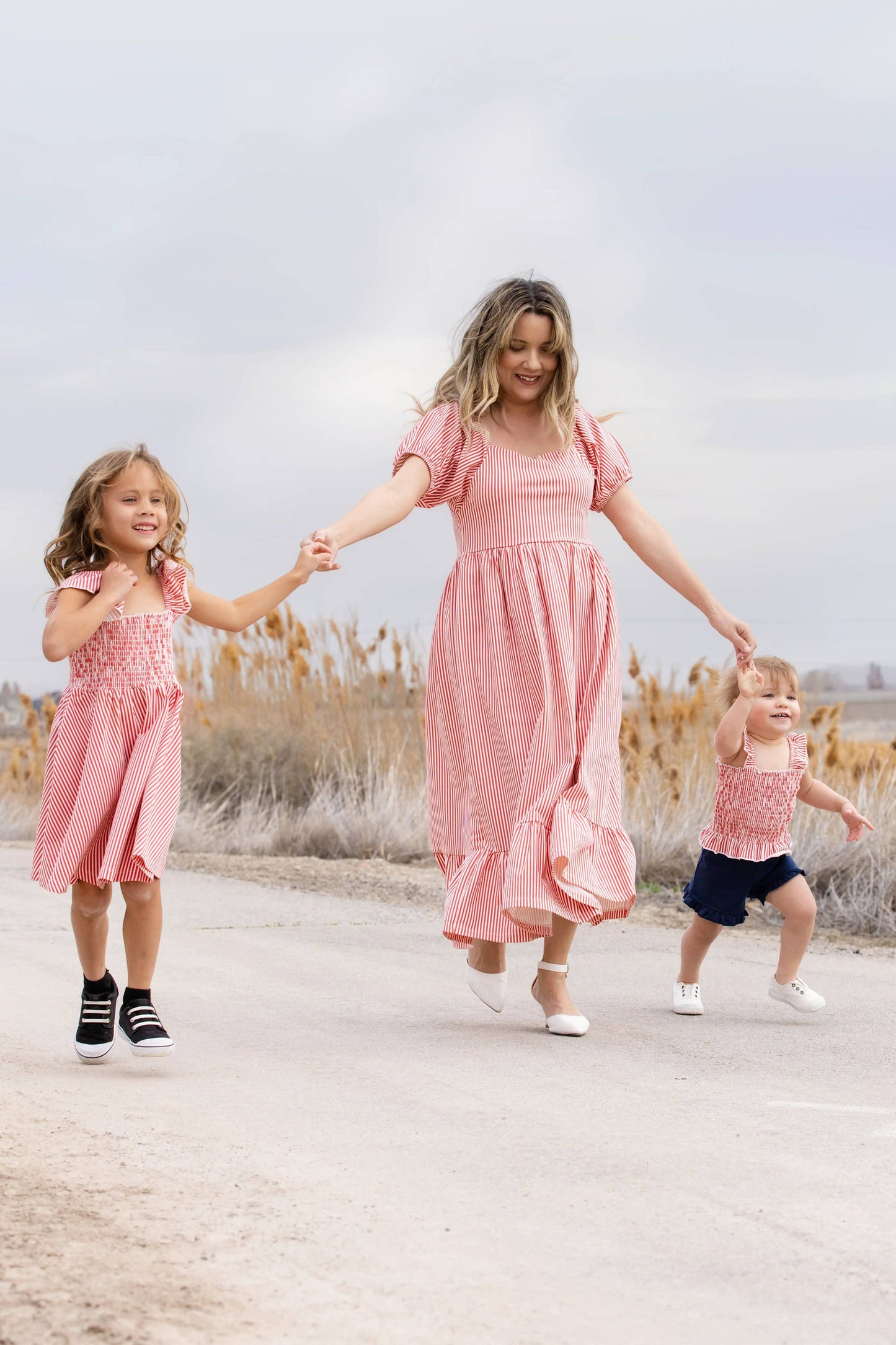Smocked Top + Ruffle Shorts