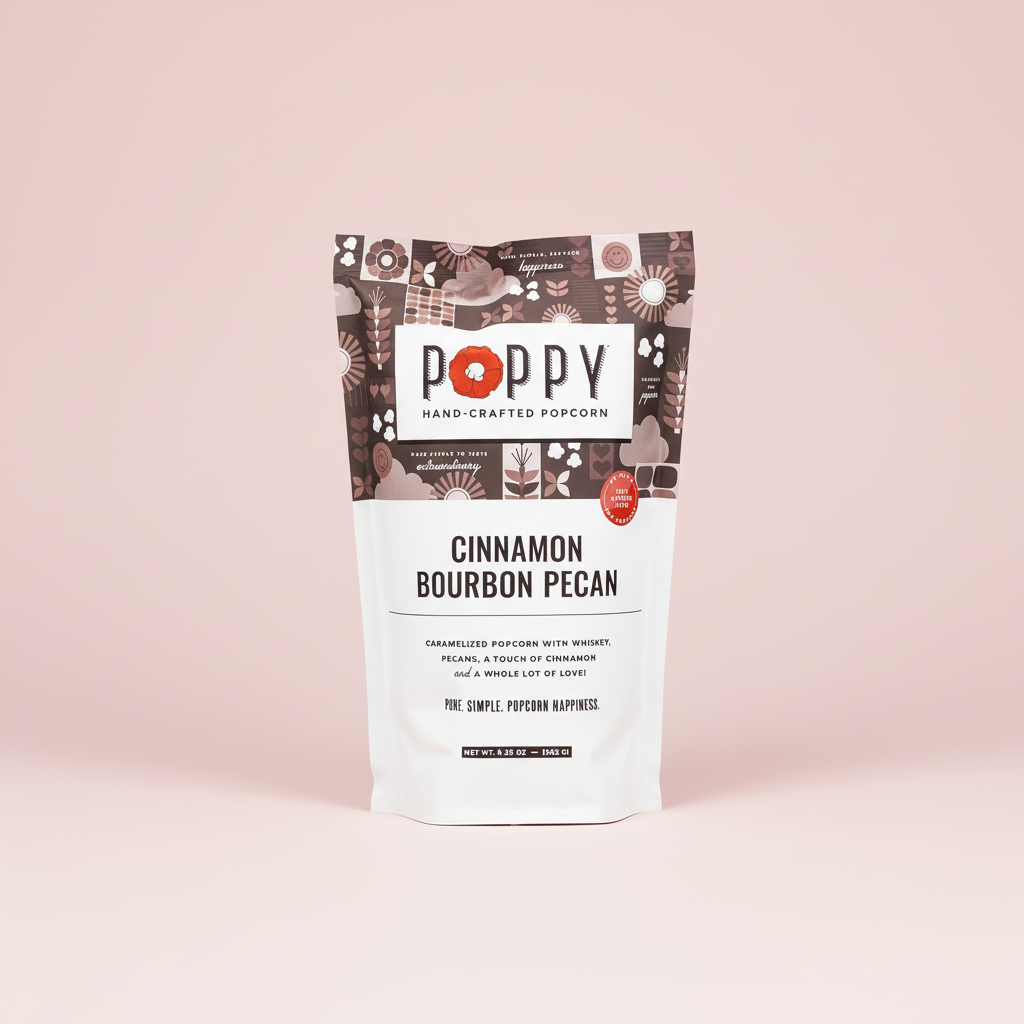 Cinnamon Bourbon Pecan Popcorn
