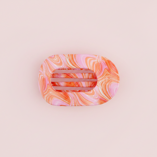 Just Keep Swimming | Small | Flat Round Hair Clip