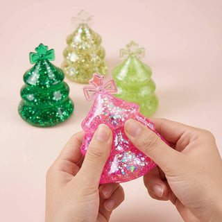 Glitter Christmas Tree Slow-Rising Squishy Sensory Toy