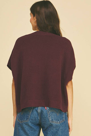 Dropped Shoulder Sweater Top