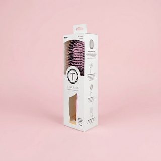 TELETIES Boar Brush | Bubblegum Pink