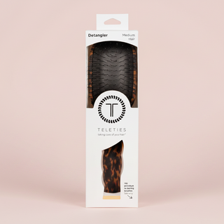 Detangler Hair Brush for Medium Hair - Tortoise