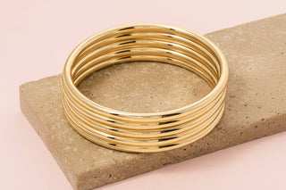 Metallic Bangle Bracelet