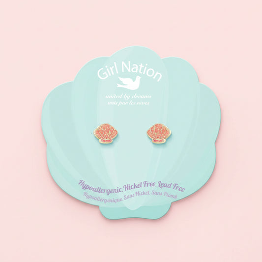 Shell-abrate Cutie Stud Earrings