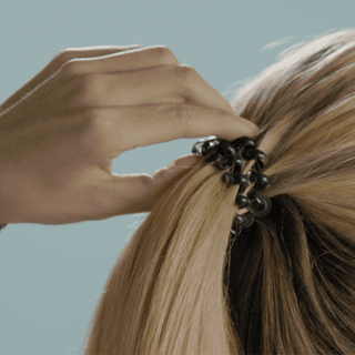 Spiral Hair Coils | Large | Jet Black Hair Ties