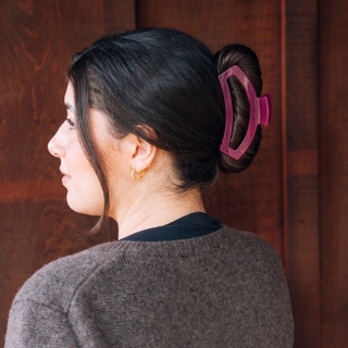 TELETIES Open Mulberry Large Hair Clip