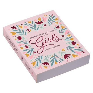 One-Minute Devotions for Girls – Pink Floral Daily Devotional