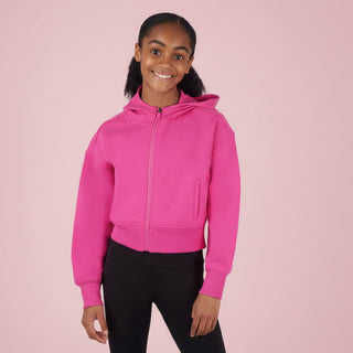 Girls Scuba Full-Zip Everyday Hoodie Jacket