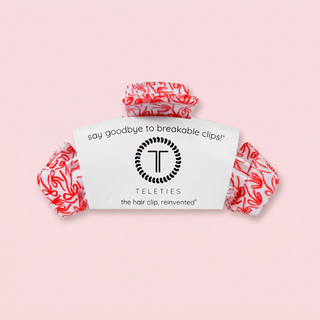 TELETIES Classic | All Tied Up | Large Hair Clip