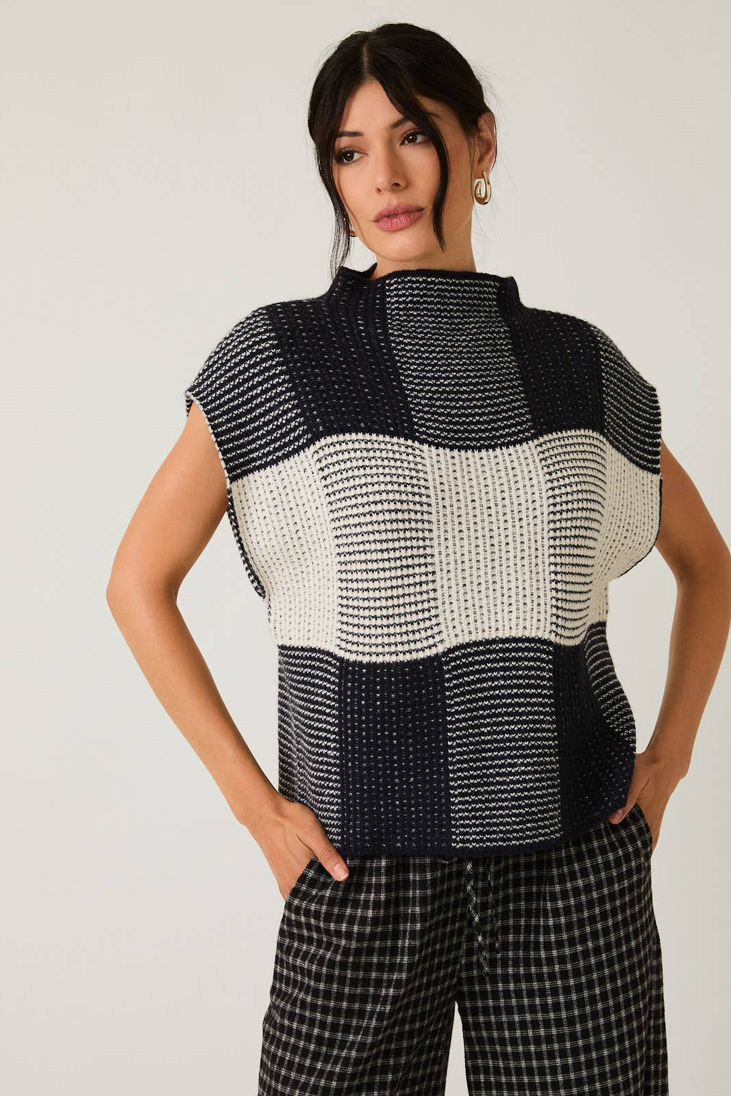 Patch Perfect Sweater Vest