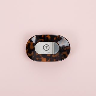 Tortoise | Tiny | Flat Round Clip