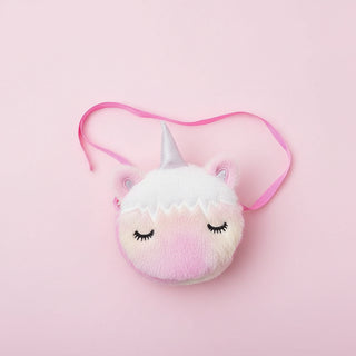 Adorable Plush Unicorn Crossbody Bag for Kids