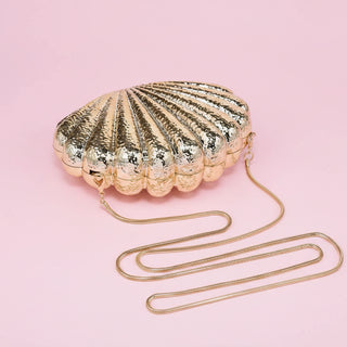 Cameron Sculptural Seashell Evening Bag