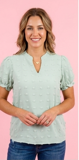 Lightweight Dottie Top