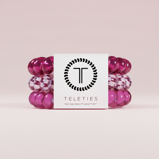 TELETIES Merlot after Midnight Large Hair Ties