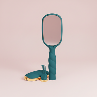 TELETIES Detangler Hair Brush for Fine Hair - Teal With It