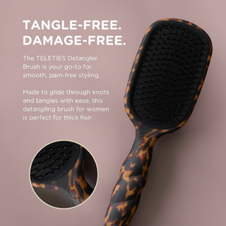 Detangler Hair Brush for Thick Hair - Tortoise