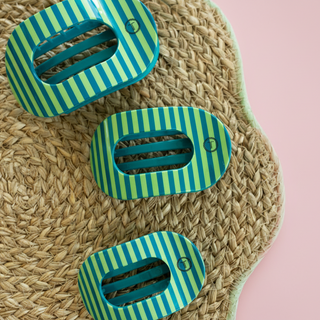 Cabana Cutie | Large | Flat Round Hair Clip