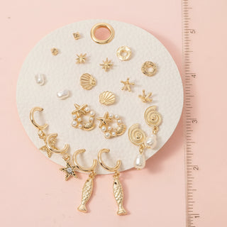 Sea Life Stud Earrings