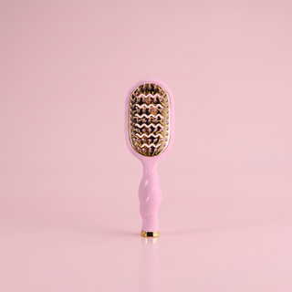 TELETIES Mini Vent Brush | Bubblegum Pink