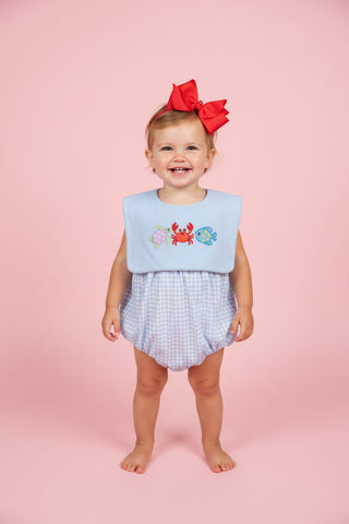 Ocean Friends Gingham Bubble
