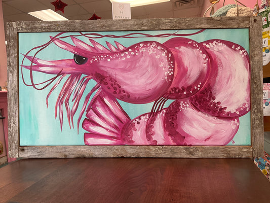 Shrimp Painting