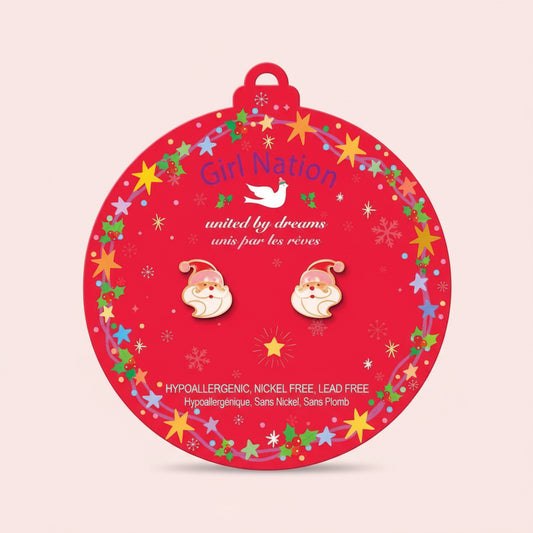 Santa Stud Earrings
