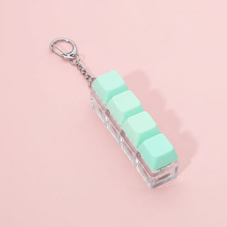 Light-Up Mechanical Keyboard Keycap Fidget Keychain