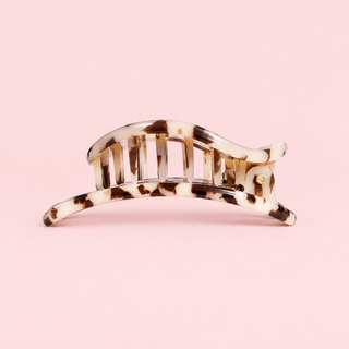 Blonde Tortoise | Medium | Flat Circle Hair Clip