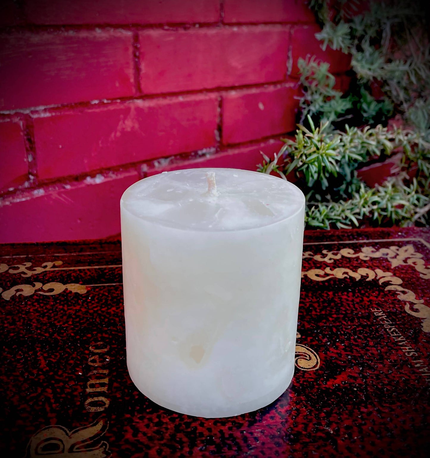 3x3 Candle Gardenia Scent