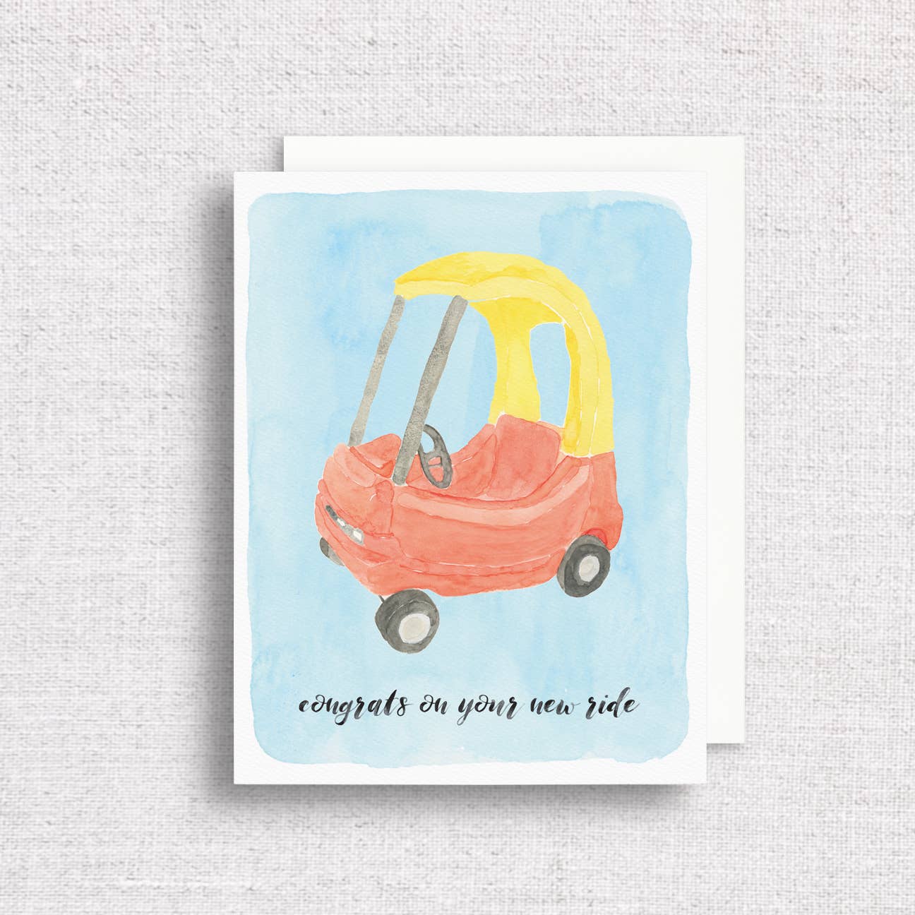 Congrats on Your New Ride Greeting Card | Baby Shower Card