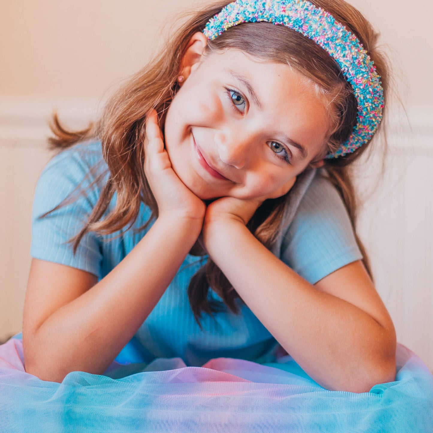 Padded Sprinkles Headband - Confetti Hair Band
