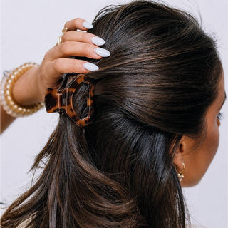 Open Tortoise | Petite | Hair Clip
