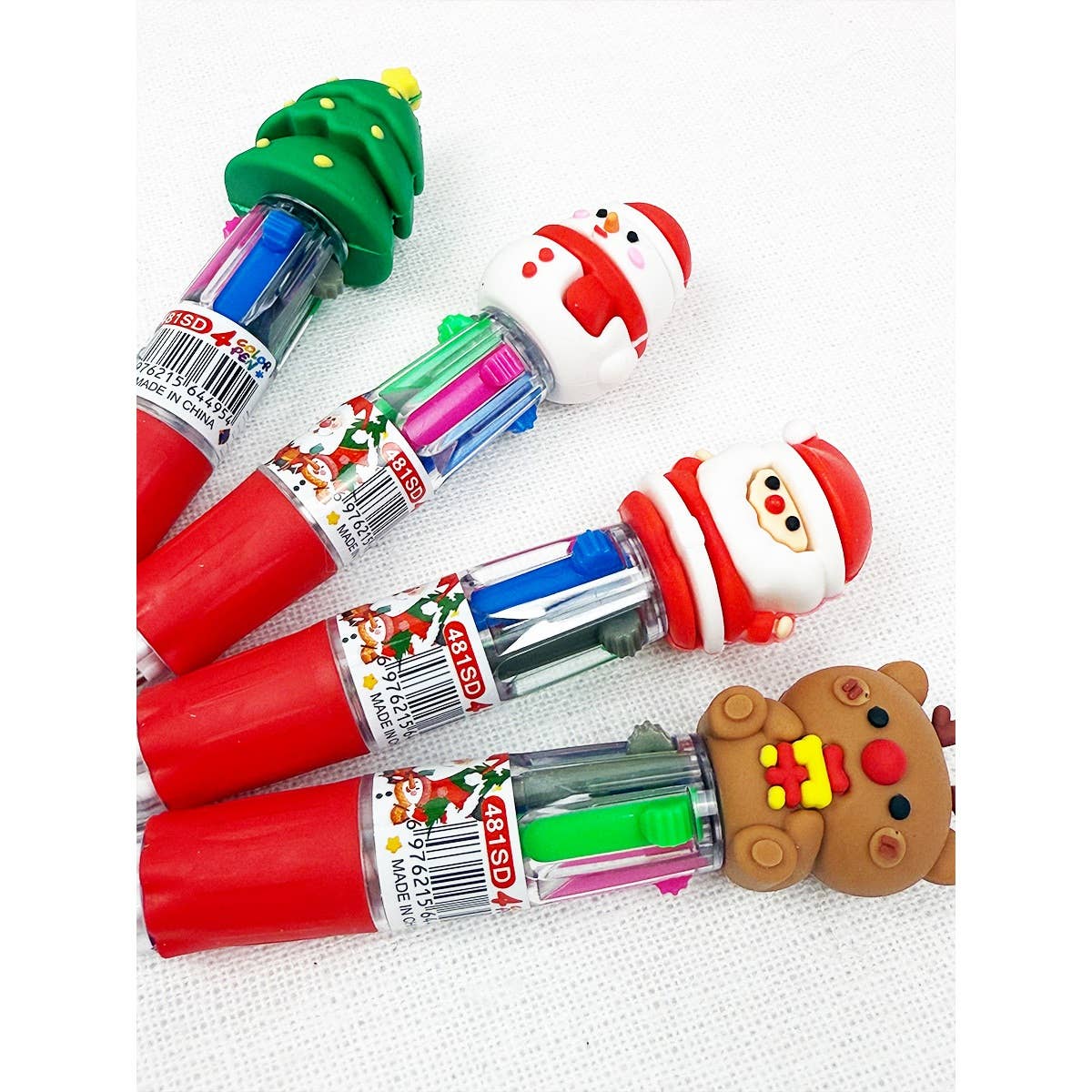 Christmas Multicolor Ballpoint Pens