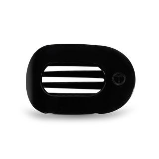 Jet Black Medium Flat Round Clip