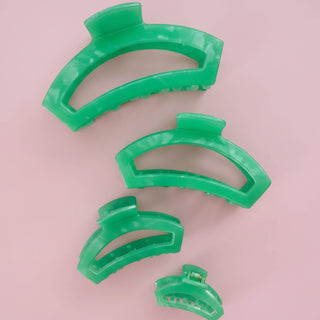 Open Hair Clip | Large | Spring Splash