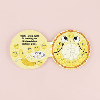 Pie Love You (A Shaped Novelty Board Book for Toddlers) by Steph  Stilwell