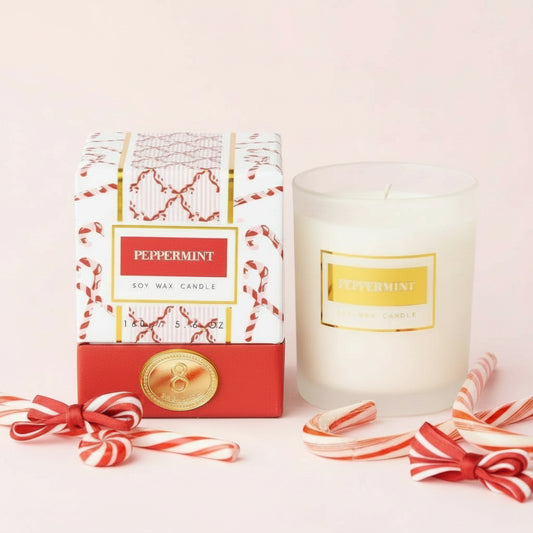Peppermint 5.6oz Soy Wax Candle
