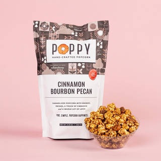 Cinnamon Bourbon Pecan Popcorn