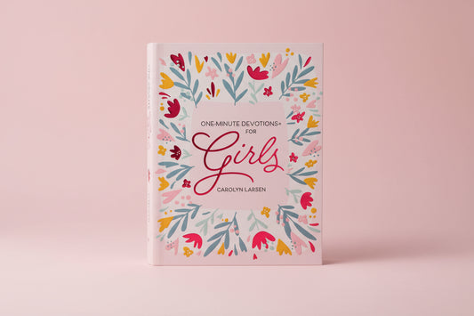 One-Minute Devotions for Girls – Pink Floral Daily Devotional