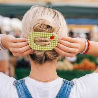 Flat Round Hair Clip | Large | Locally Grown