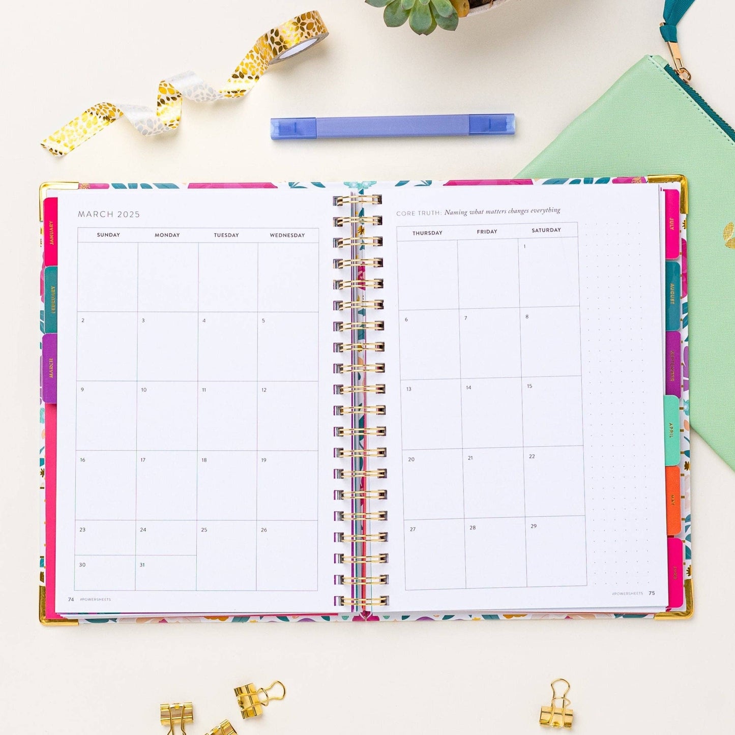 2025 One-Year PowerSheets | Verbena