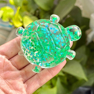Maltose Glitter Sea Turtle Squishy Toy