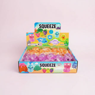 Axolotl Glitter Squishy Sensory Fidget Toy