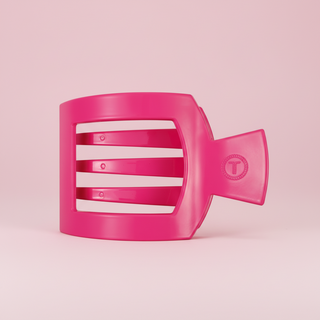 Flat Square Hair Clip | Large | Tropical Punch