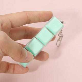 Light-Up Mechanical Keyboard Keycap Fidget Keychain