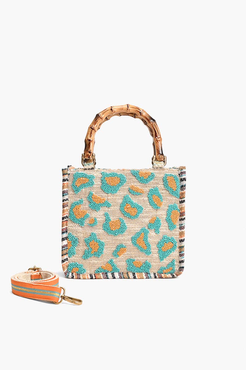 Wild Leopard Handheld Tote