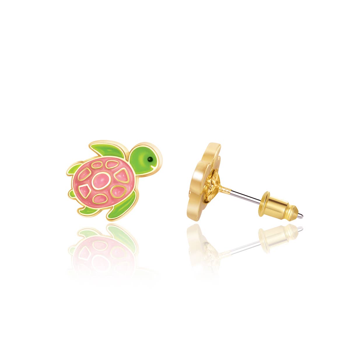 Turtle-y Stud Earrings